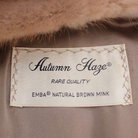 Vintage Autumn Haze Rare Quality EMBA Capelet - Picture 4 of 11